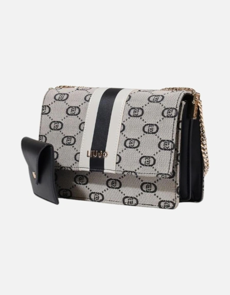 Elegant Medium Crossbody Handbag with Wallet Women - Black