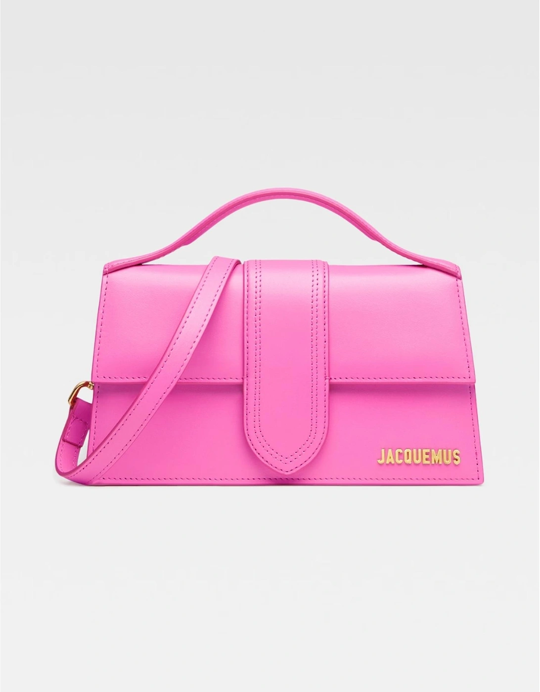 Le Grand Bambino Leather Bag with Gold Hardware Women - Pink Handbags, 7 of 6