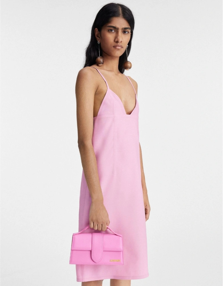 Le Grand Bambino Leather Bag with Gold Hardware Women - Pink Handbags