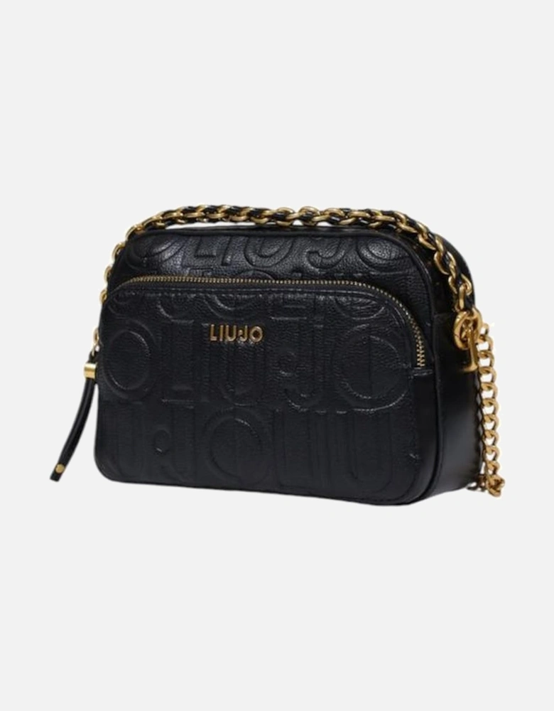 Eco-Leather Medium Camera Case Bag Women - Black Handbags