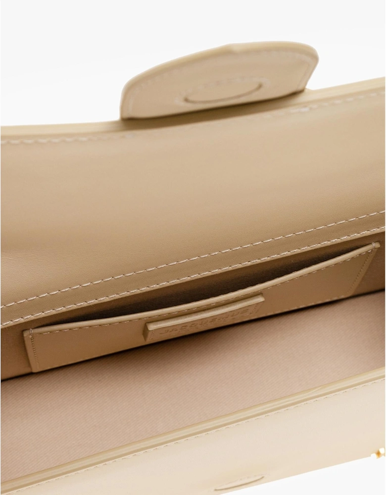 Le Grand Bambino Leather Bag with Gold Hardware Women - Beige Handbags