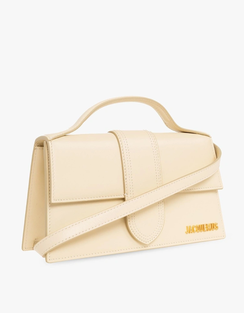 Le Grand Bambino Leather Bag with Gold Hardware Women - Beige Handbags