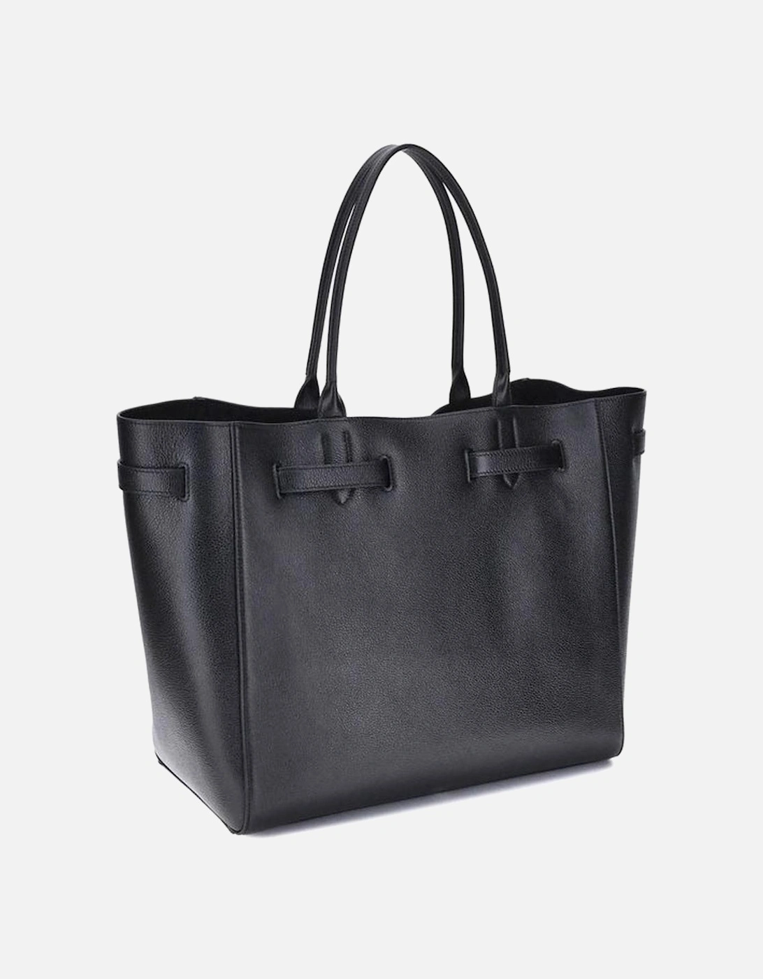 Large Audrey Tote Bag with Buckle Detail Women - Black Shoulder Bags