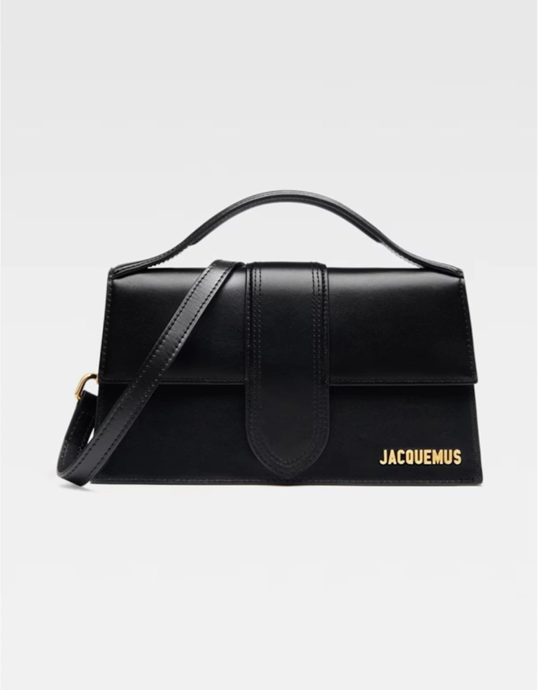 Le Grand Bambino Leather Bag with Gold Hardware Women - Black Handbags