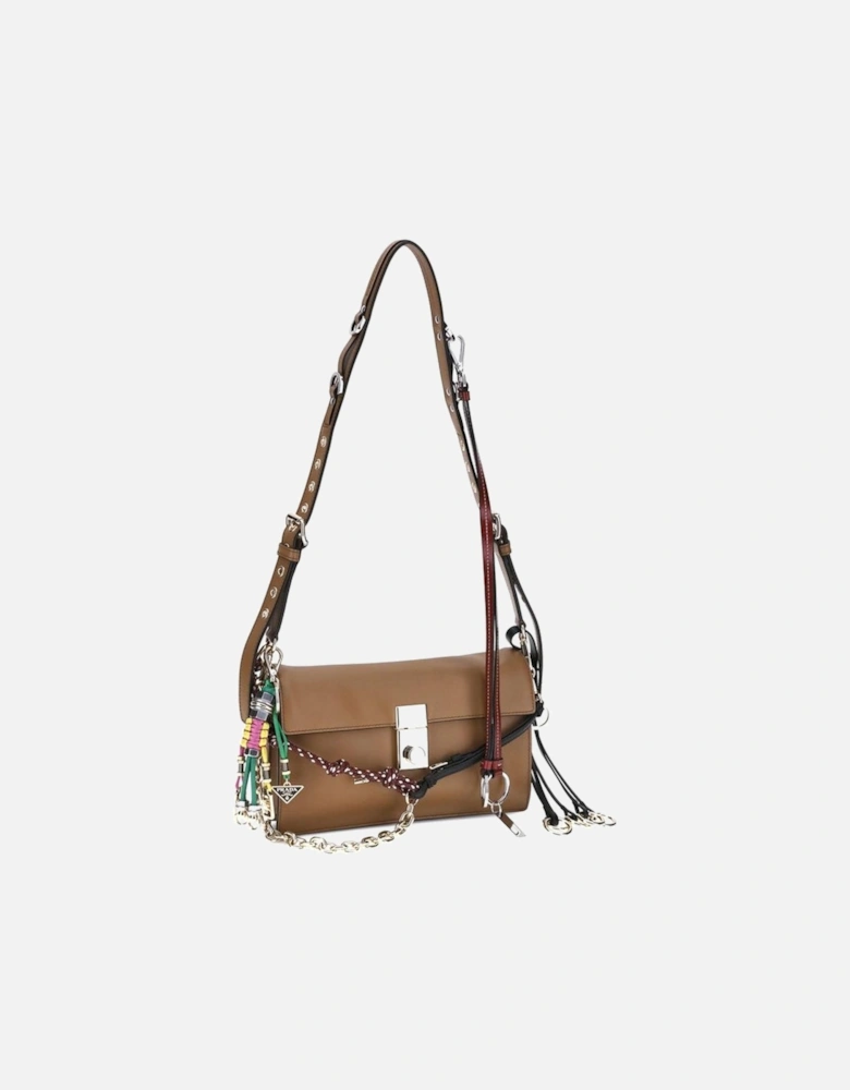 Soft Sound Small Shoulder Bag Women - Brown