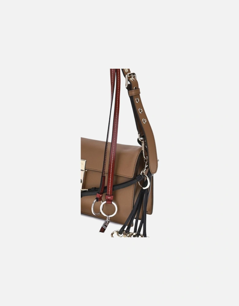 Soft Sound Small Shoulder Bag Women - Brown