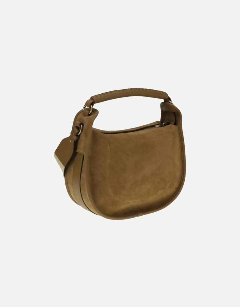 B Clip Shoulder Bag with Archivio Check Strap Women - Brown