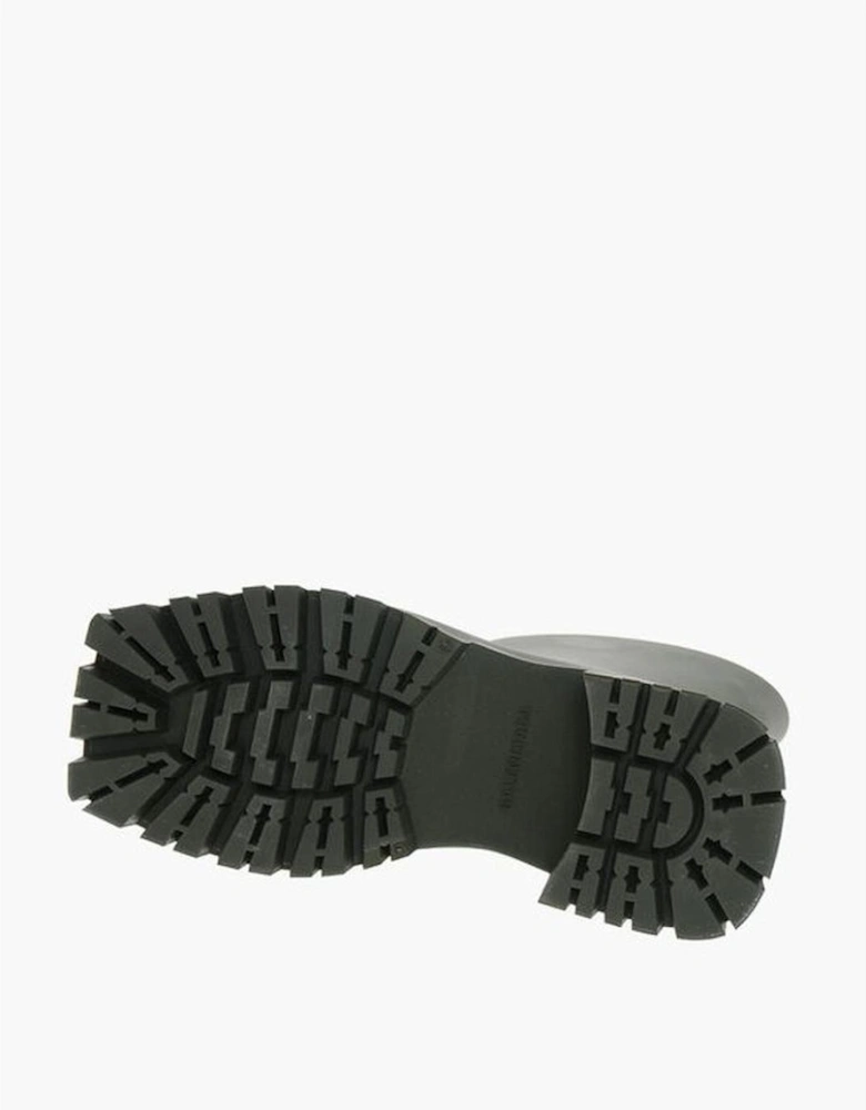 Rubber Pull-On Boots with Rugged Sole Women - Army