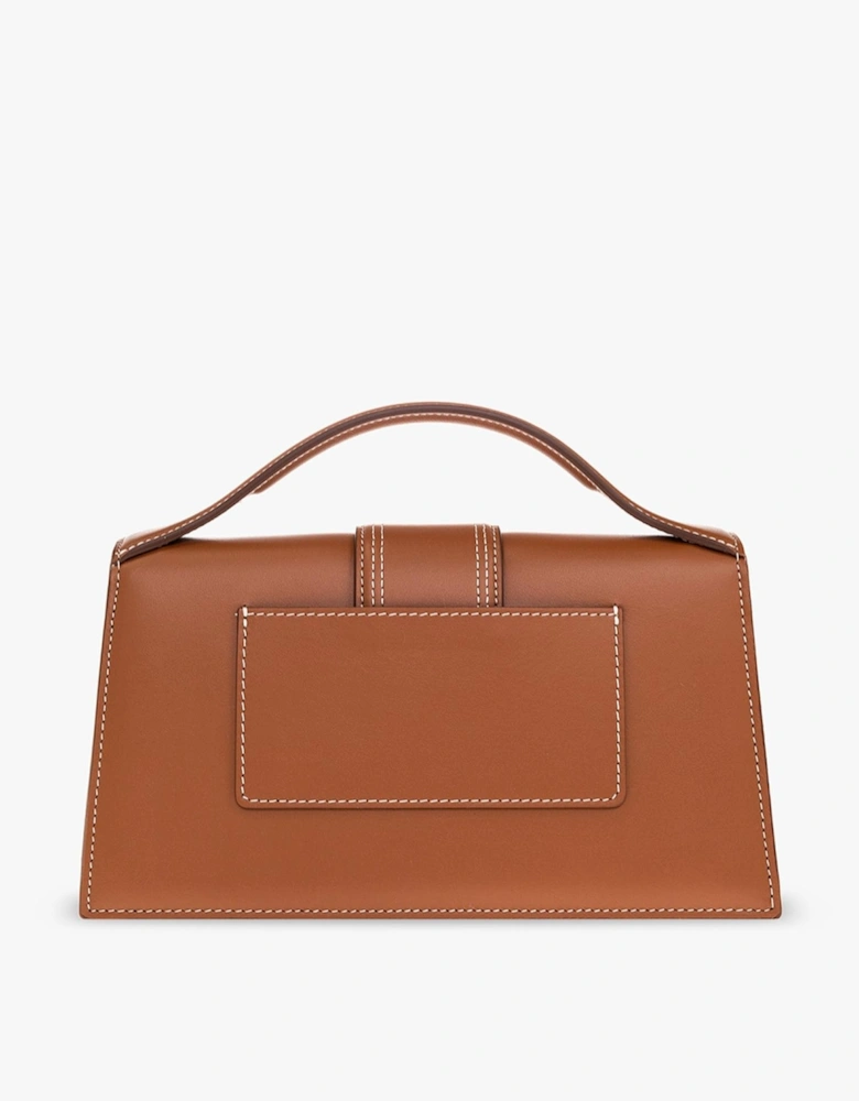 Le Grand Bambino Leather Bag with Gold Hardware Women - Brown Handbags