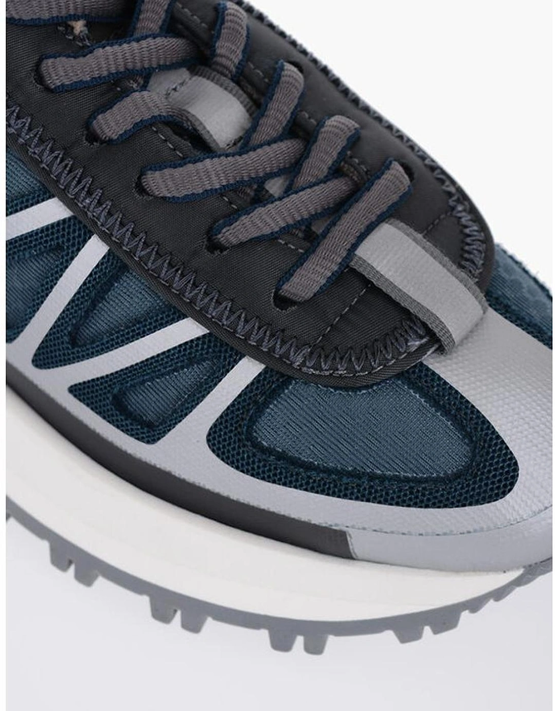 Lace-Up Sneakers with Rubber Sole Women - Gray