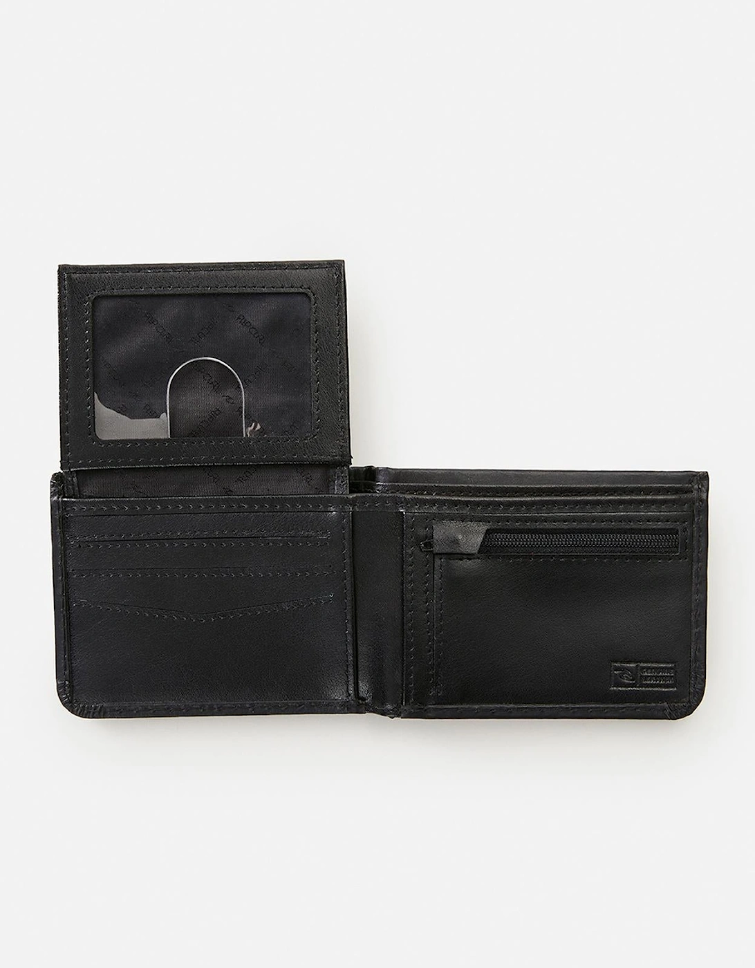 Rip Curl Mens Phaze Icon All Day Bi-Fold Card Noted Coin Wallet - Black, 2 of 1
