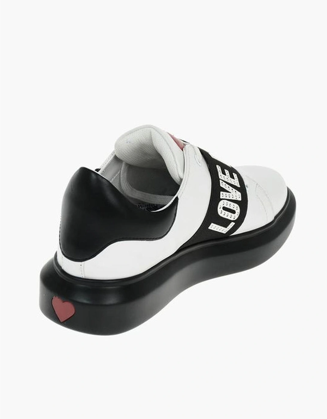 Lace-up Leather Sneakers with Studded Detailing Women - Black And