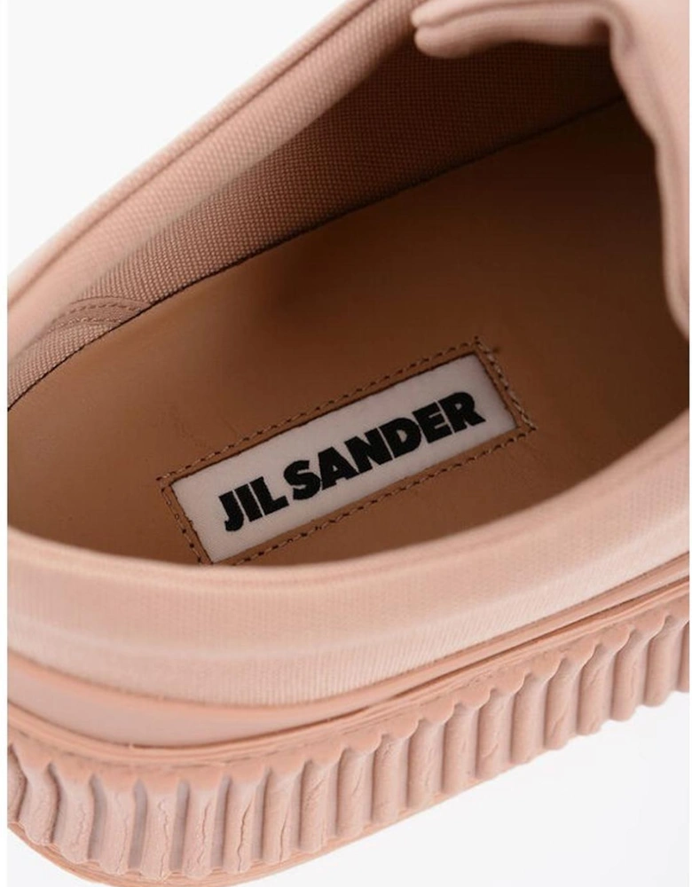 Canvas Lace-Up Platform Sneakers Women - Multicolor