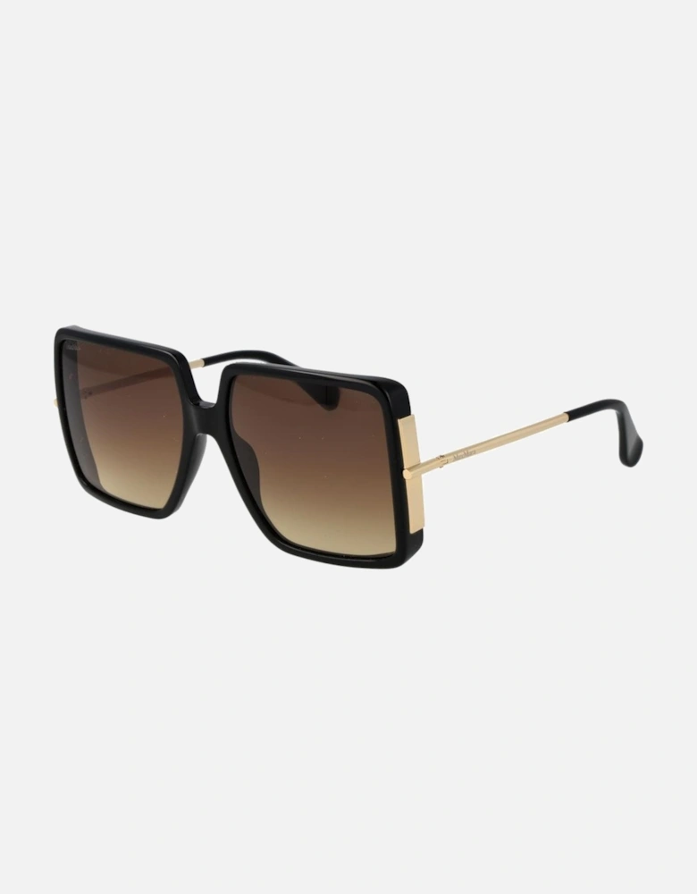 Full-Rim Square Gradient Sunglasses Women - Black