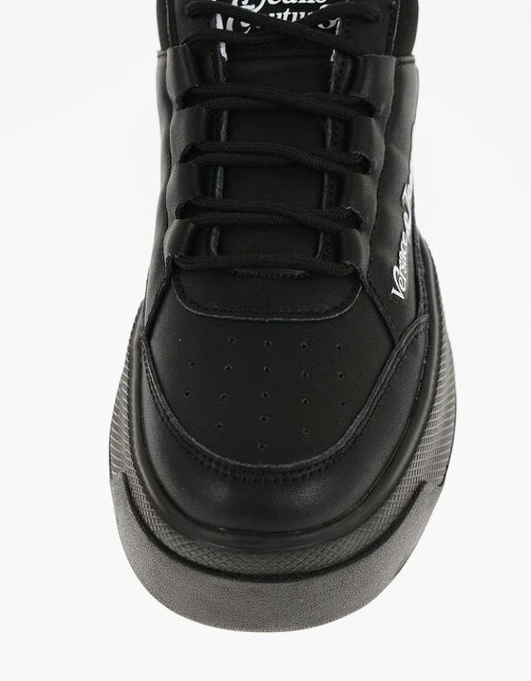 Canvas Logo Lace-Up Sneakers Women - Black