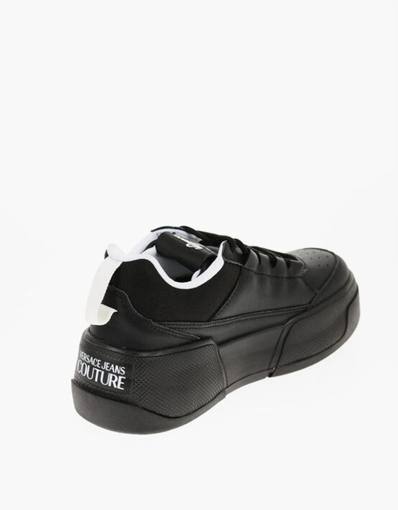 Canvas Logo Lace-Up Sneakers Women - Black