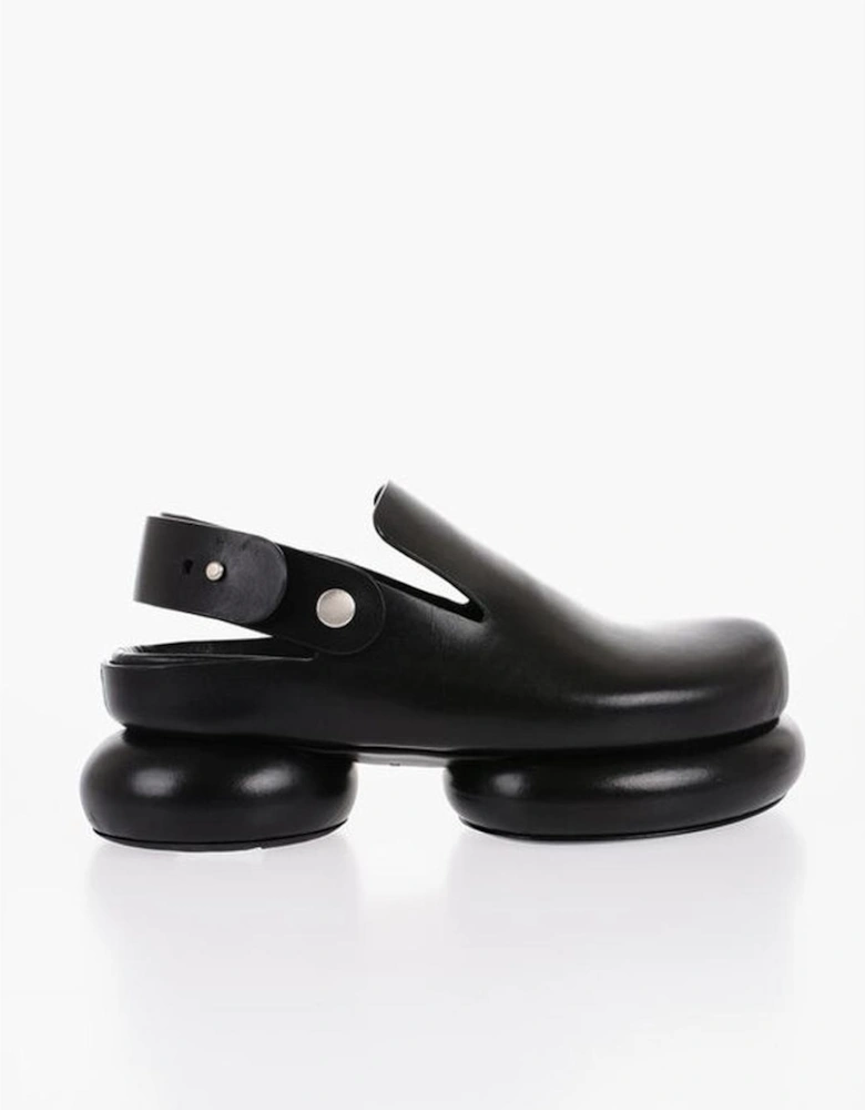 Slingback Rubber Sole Platform Sandals Women - Black