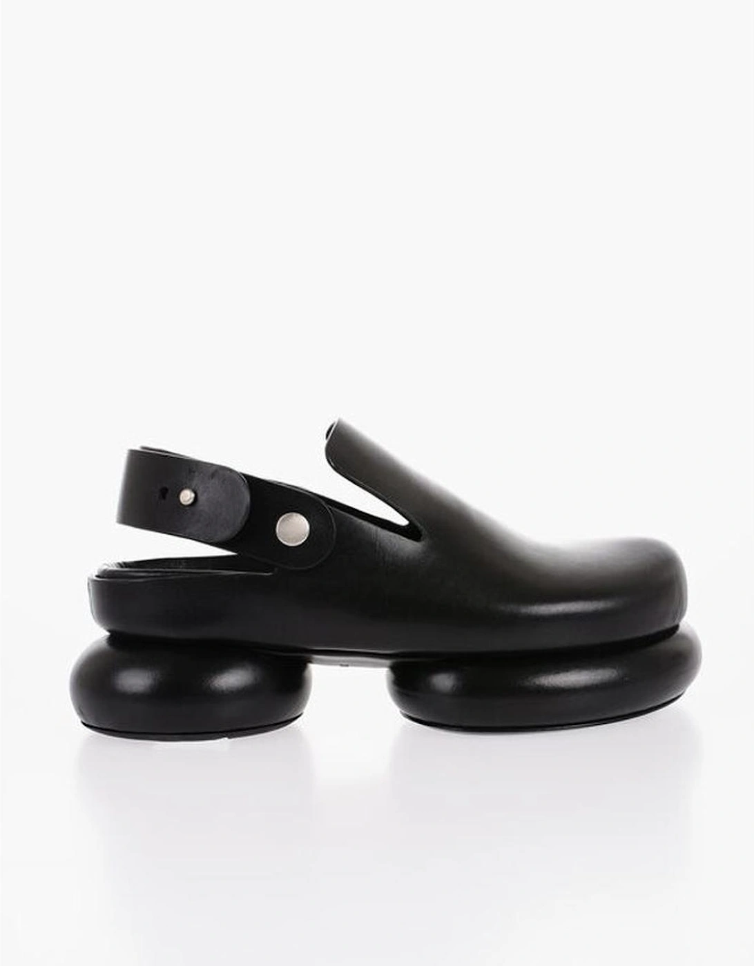 Slingback Rubber Sole Platform Sandals Women - Black