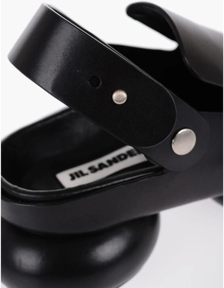 Slingback Rubber Sole Platform Sandals Women - Black