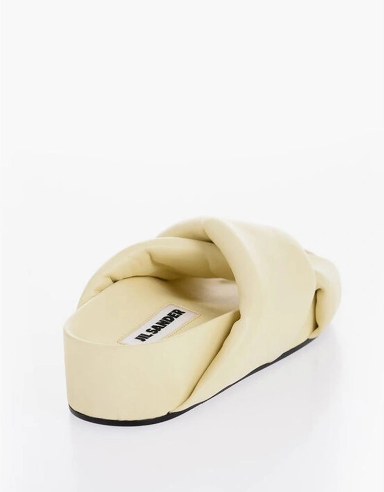 Leather Sole Day Shoes Women - Yellow Sandals