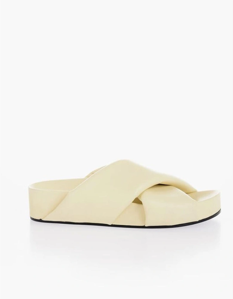 Leather Sole Day Shoes Women - Yellow Sandals