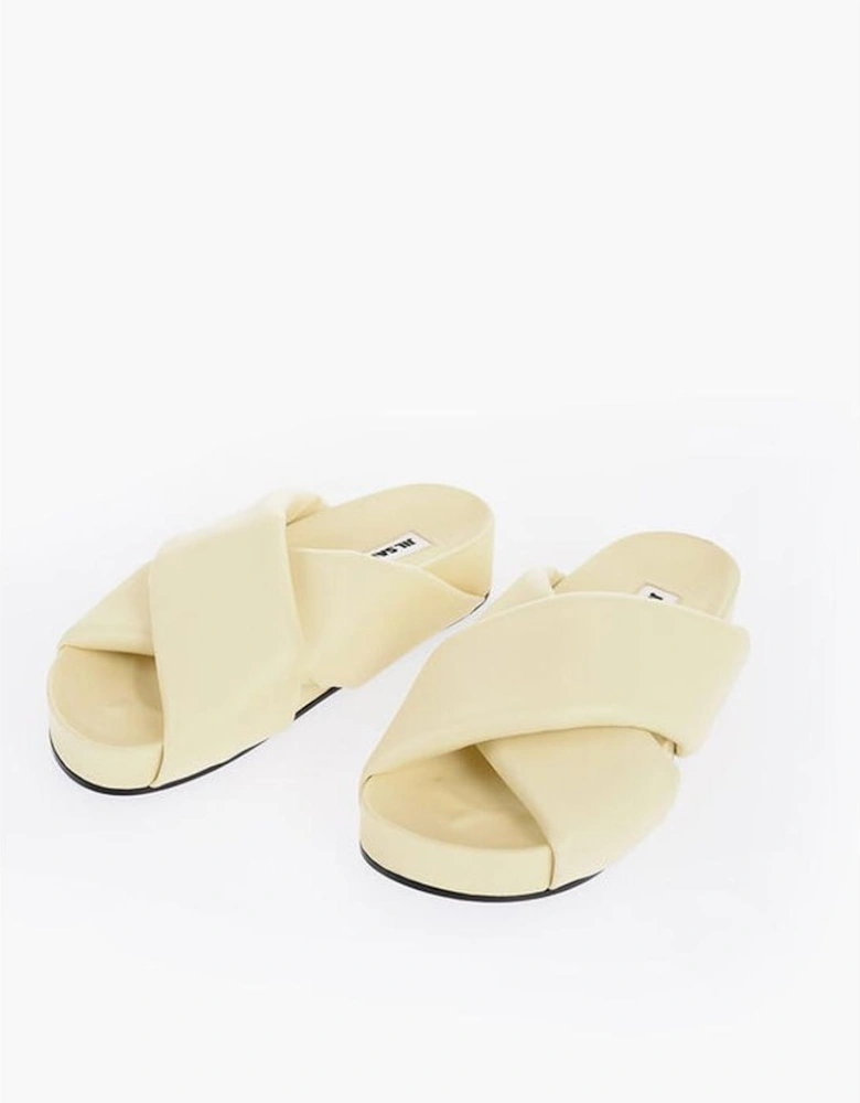 Leather Sole Day Shoes Women - Yellow Sandals