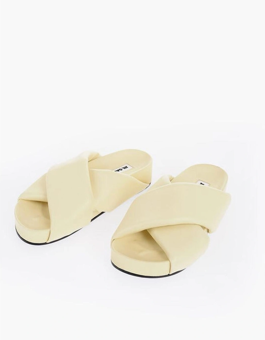 Leather Sole Day Shoes Women - Yellow Sandals, 5 of 4
