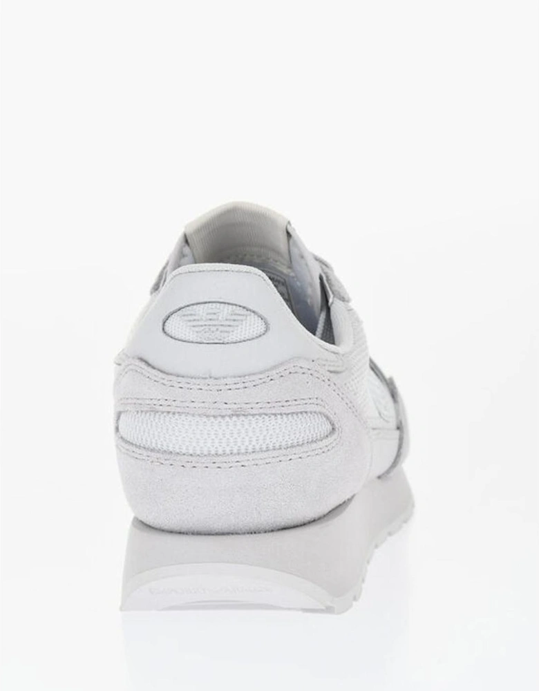 Lace-Up Sneakers with Rubber Sole Women - Gray
