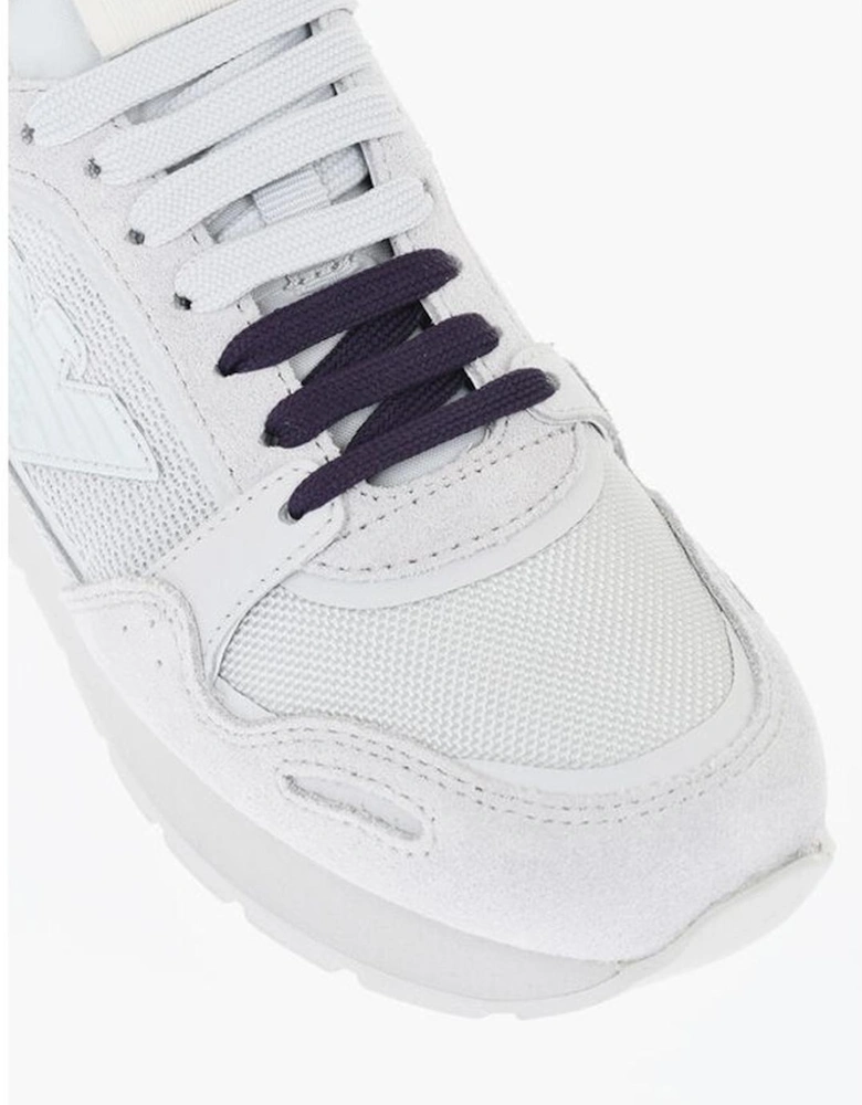 Lace-Up Sneakers with Rubber Sole Women - Gray