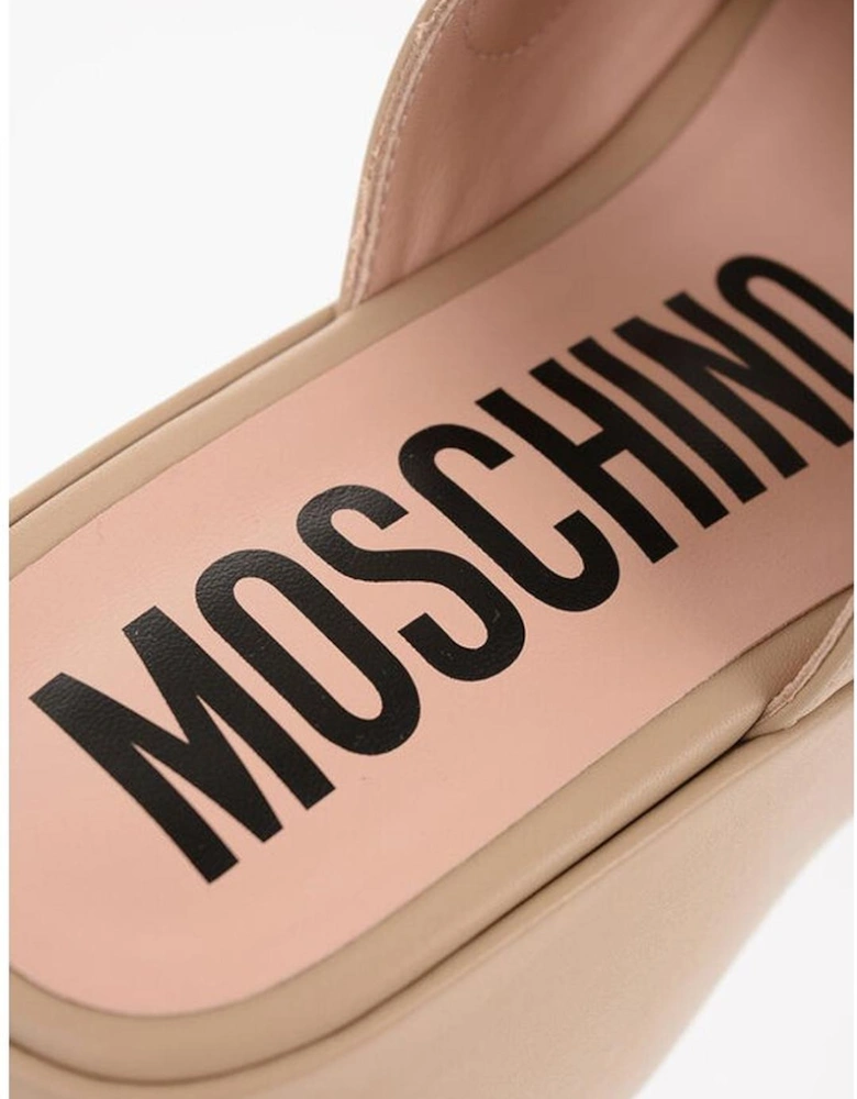 Platform Buckle Rubber Sole Sandals Women - Brown