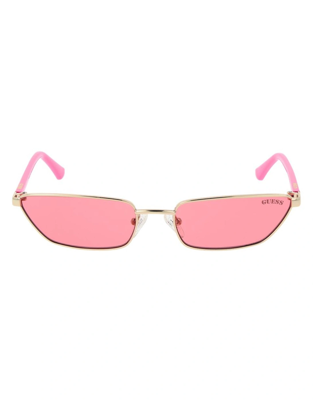 Cat Eye Metal Frame Sunglasses Women - Gold