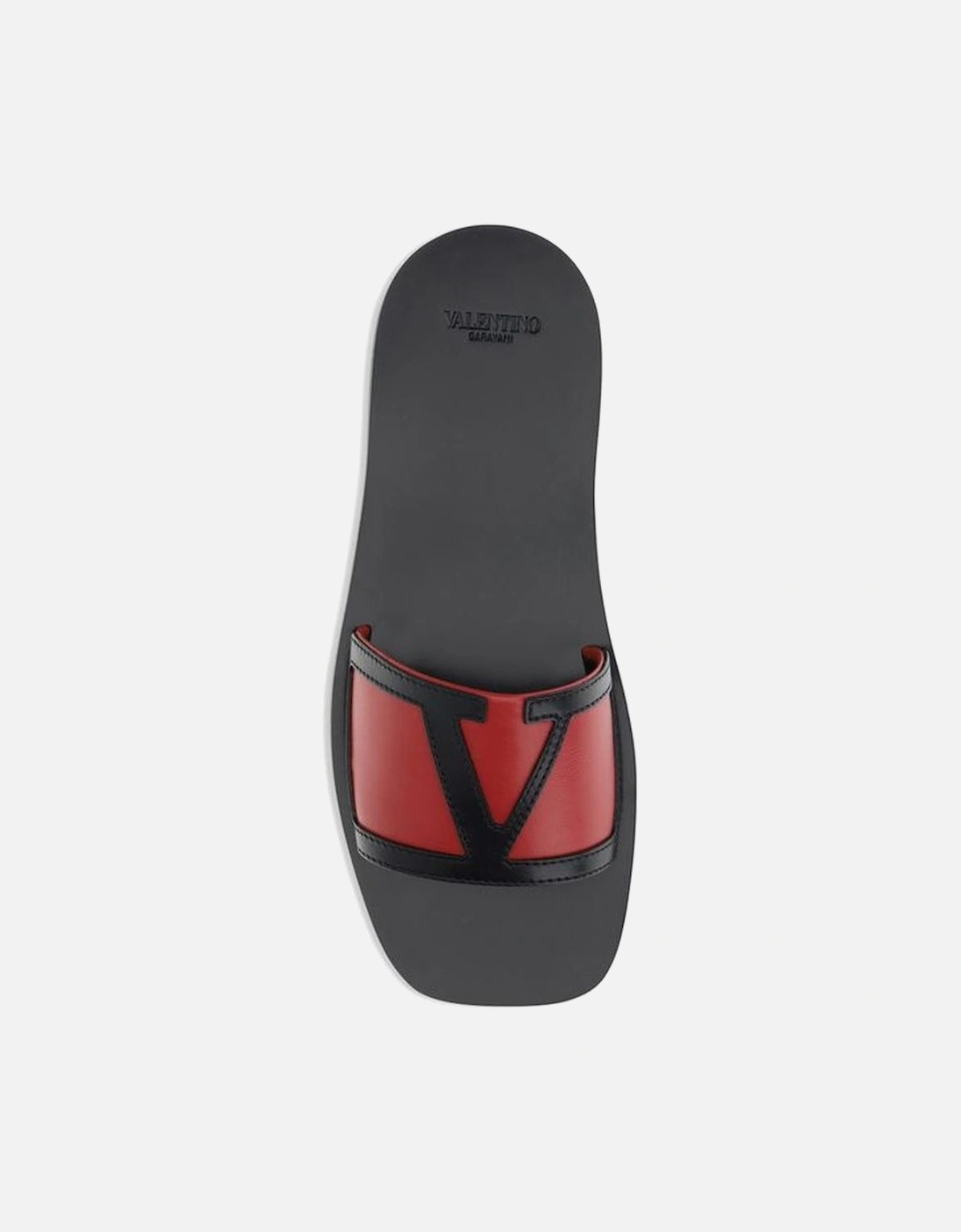 Viva Superstar Leather Sandals with VLogo Women - Red