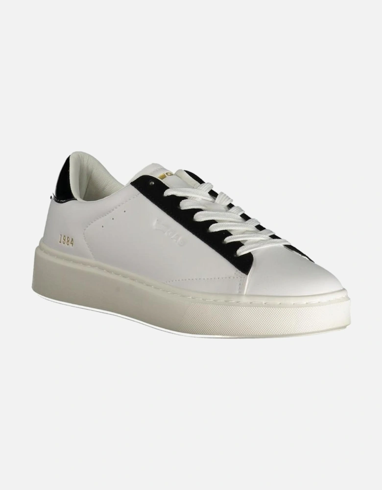 Leonard Mix Sneakers with Contrasting Details Women - White