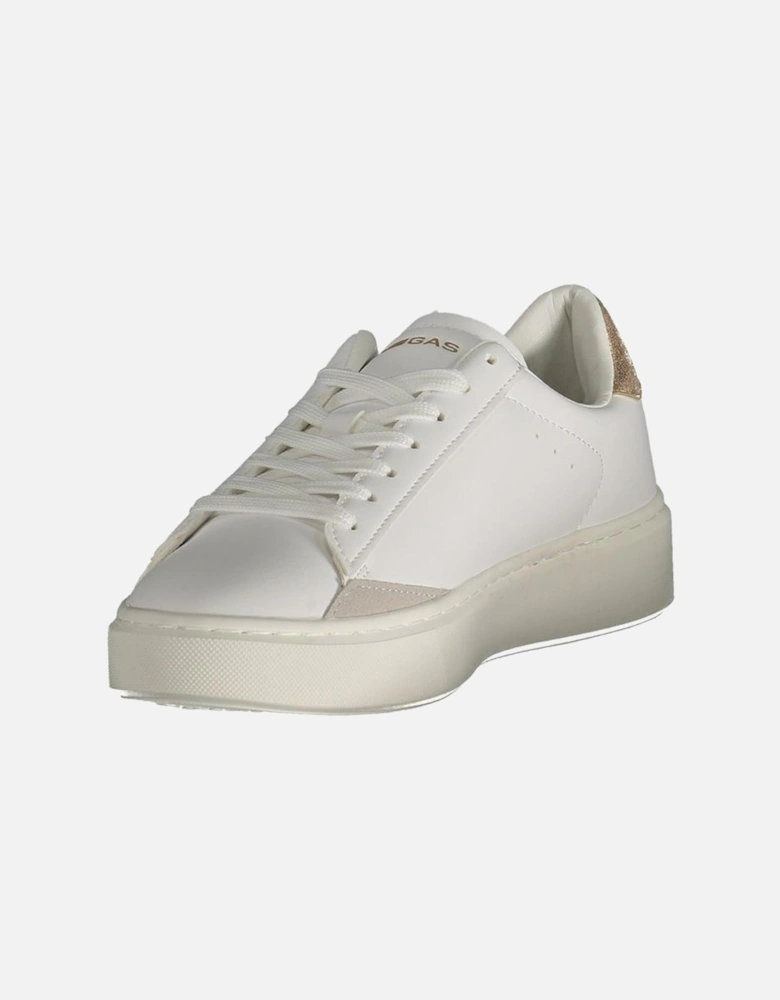 Leonard LTX Sneaker with Bronze Accents Women - White