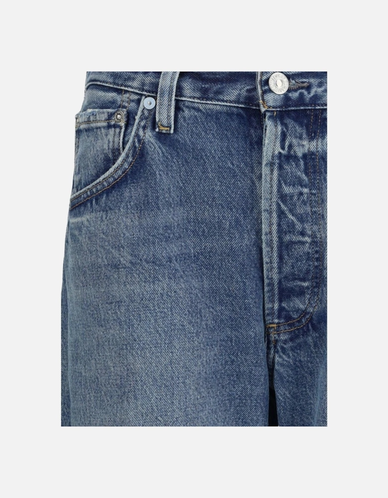 Mid-Rise Winslow Jeans with Adjustable Drawstring Women - Light Blue