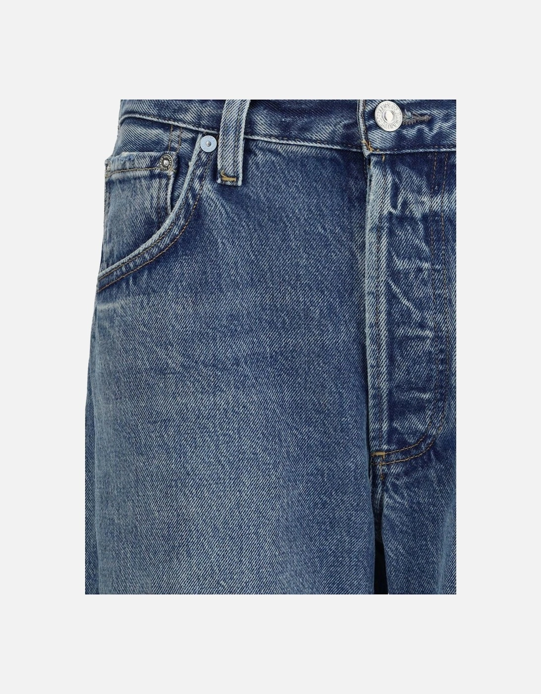 Mid-Rise Winslow Jeans with Adjustable Drawstring Women - Light Blue