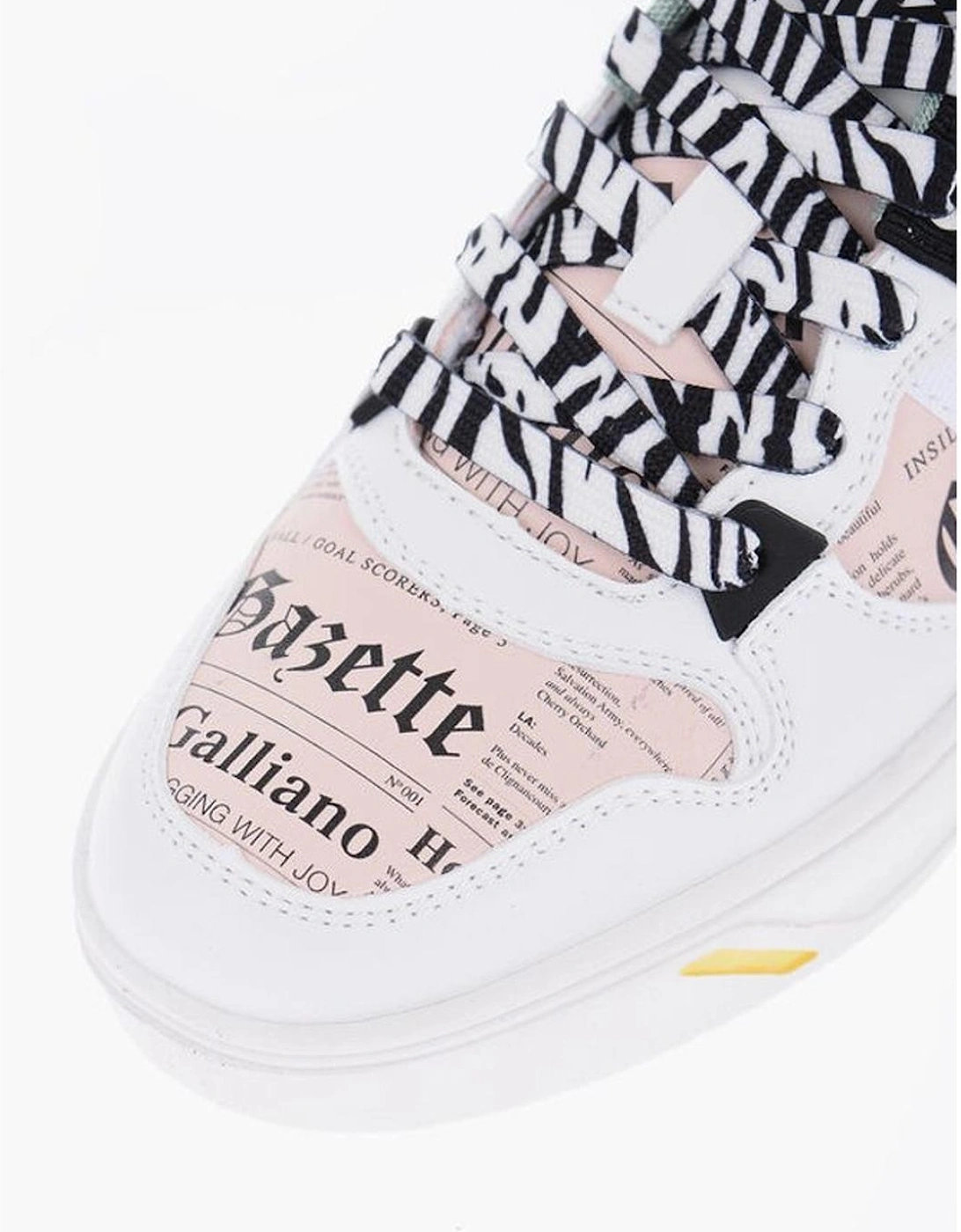 Multicolor Logo Print Lace-Up Sneakers Women