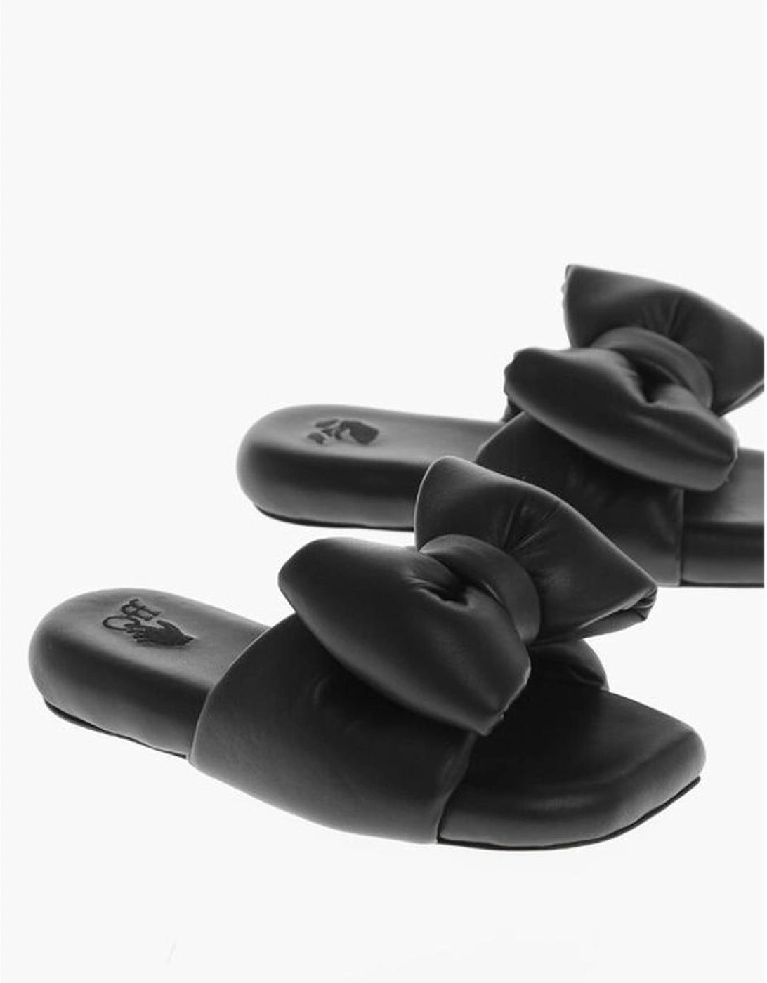 Summer Essentials Single Piece Dress Women - Black Sandals, 6 of 5