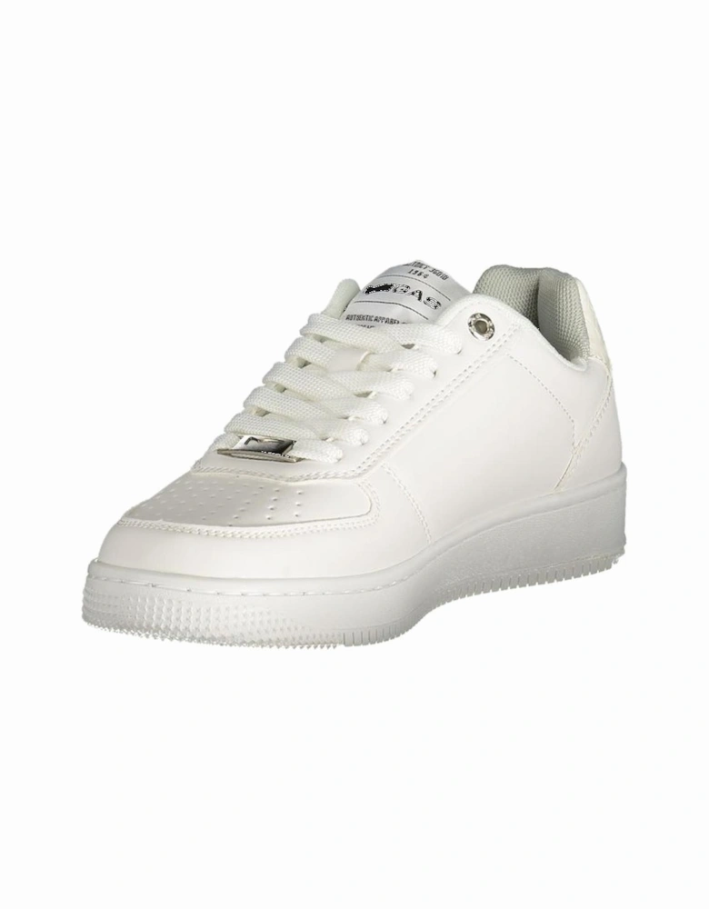 Eye-Catching Print Lightweight Sports Shoes Women - White Sneakers