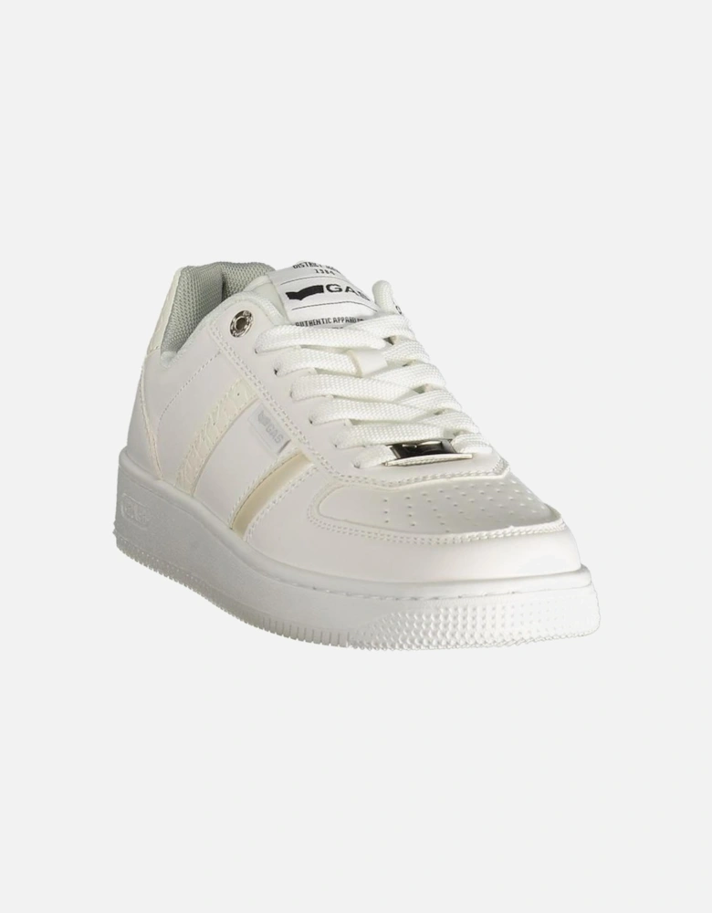 Eye-Catching Print Lightweight Sports Shoes Women - White Sneakers