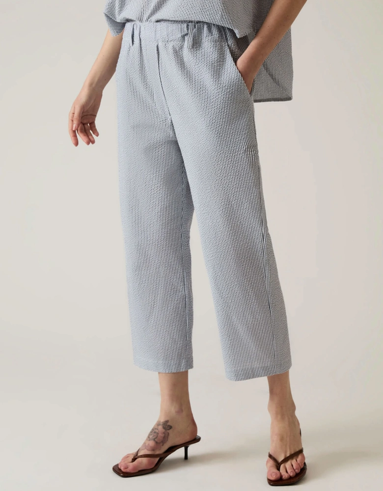 Striped Cotton Trousers - VIP