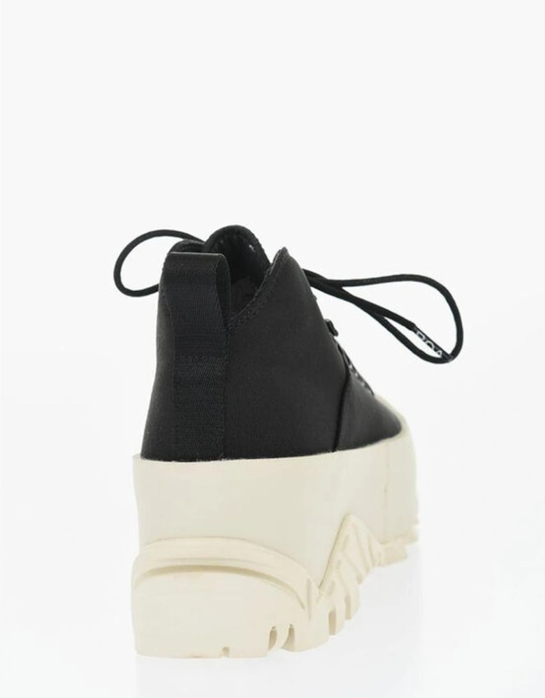 Logo Rubber Sole Sneakers Women - Black Boots