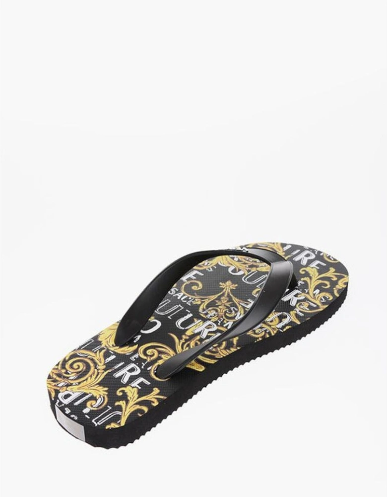 Logo Print Rubber Sole Sneakers Women - Yellow Sandals