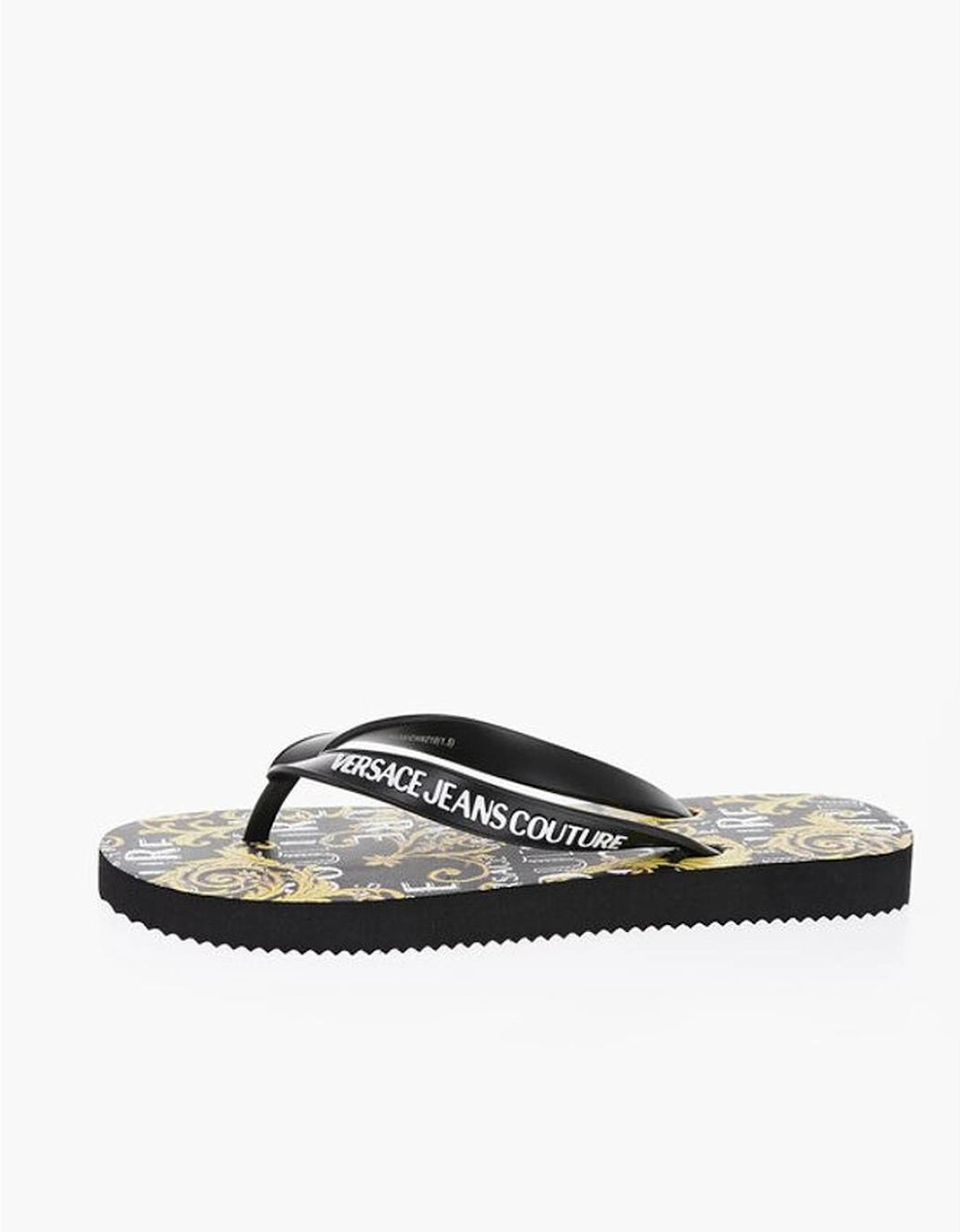 Logo Print Rubber Sole Sneakers Women - Yellow Sandals