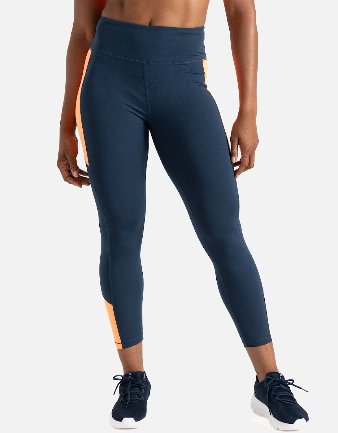 Womens Move II Outdoor Fitness Gym Leggings - Moonlight Denim, 2 of 1