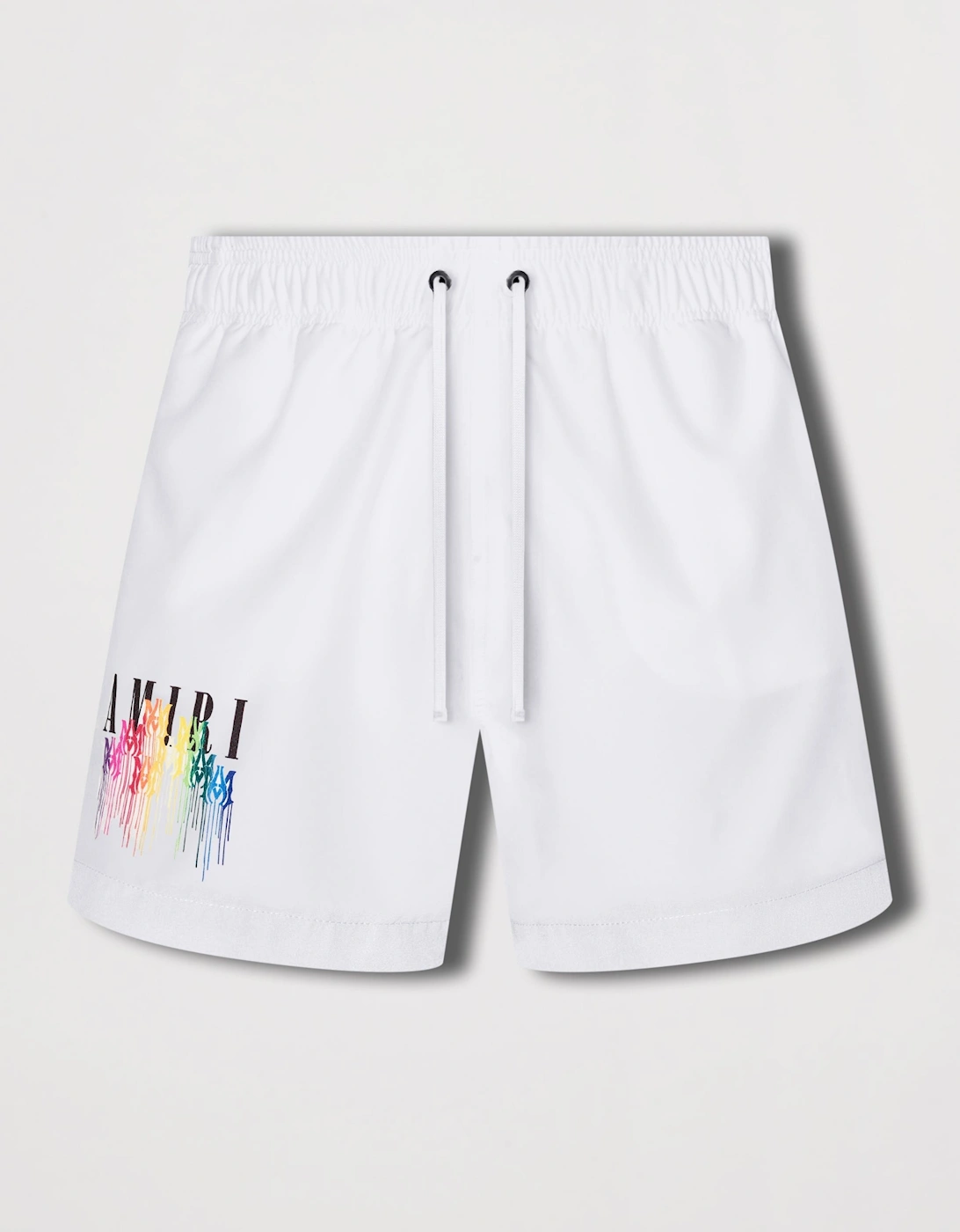 Amiri AMIRI MA DRIP SWIM SHORTS WHITE