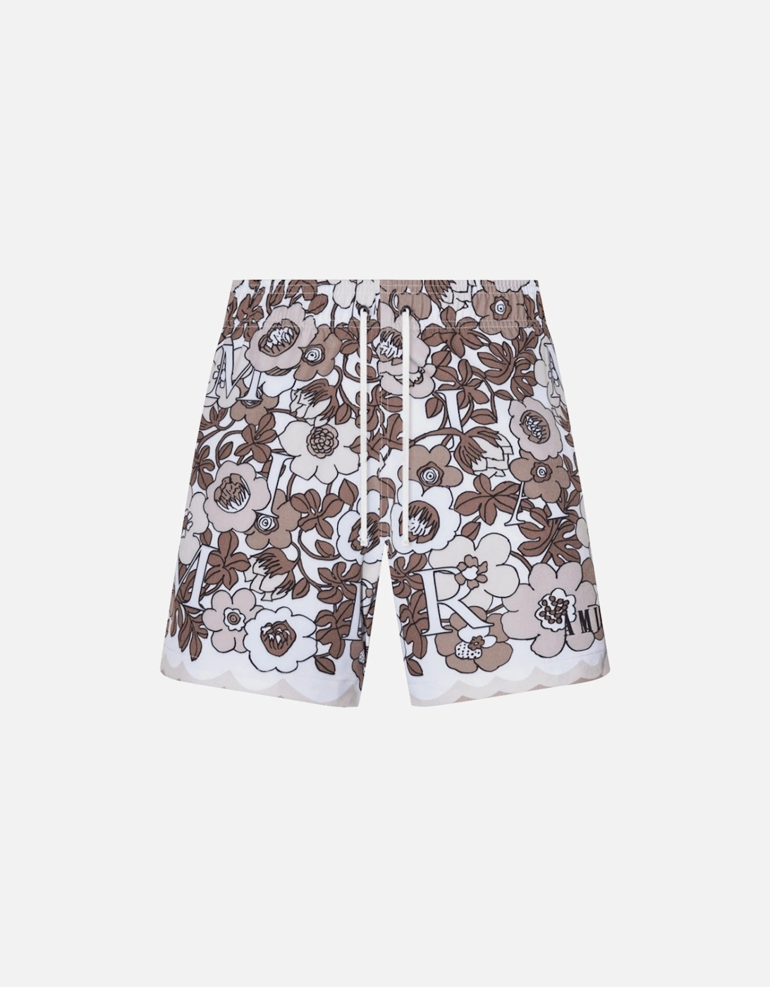FLOWER SWIM SHORTS BROWN, 3 of 2