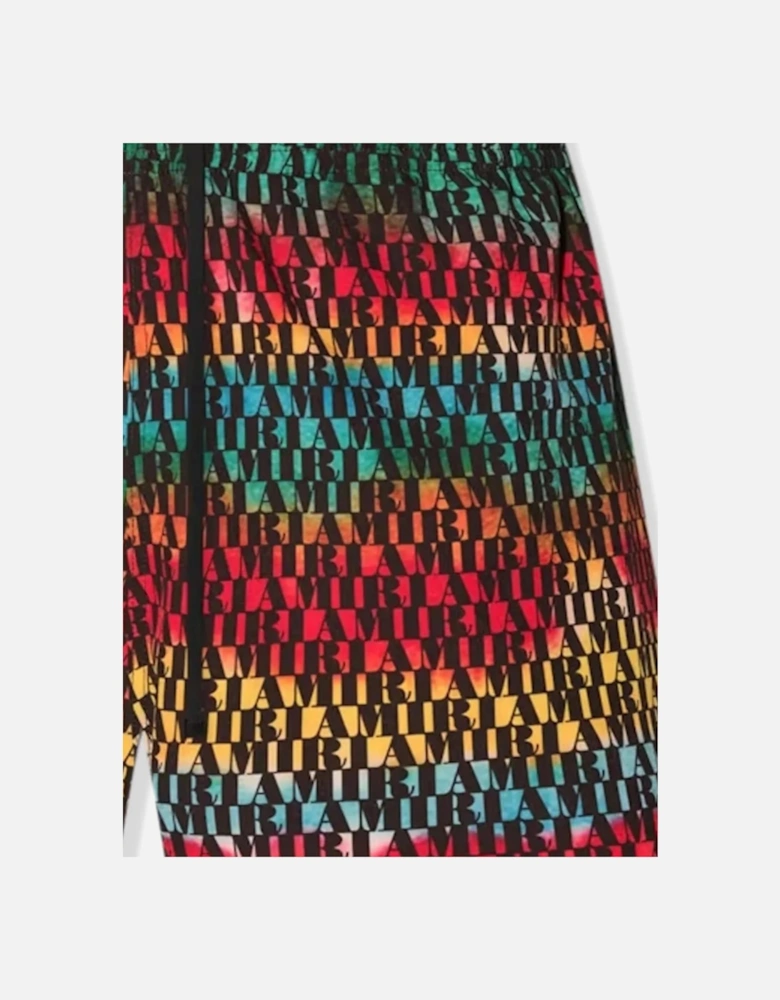 ALL OVER SWIM SHORTS MULTI