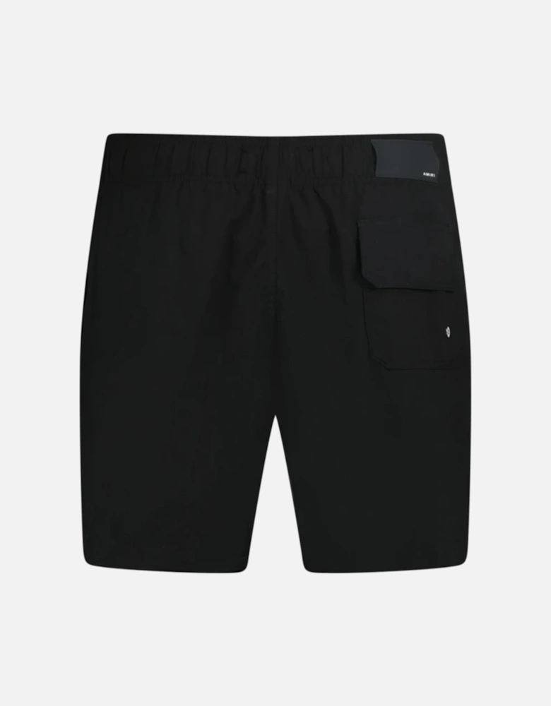 CORE LOGO SWIM SHORTS BLACK