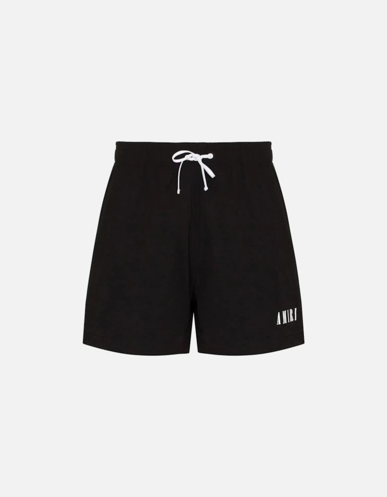 CORE LOGO SWIM SHORTS BLACK